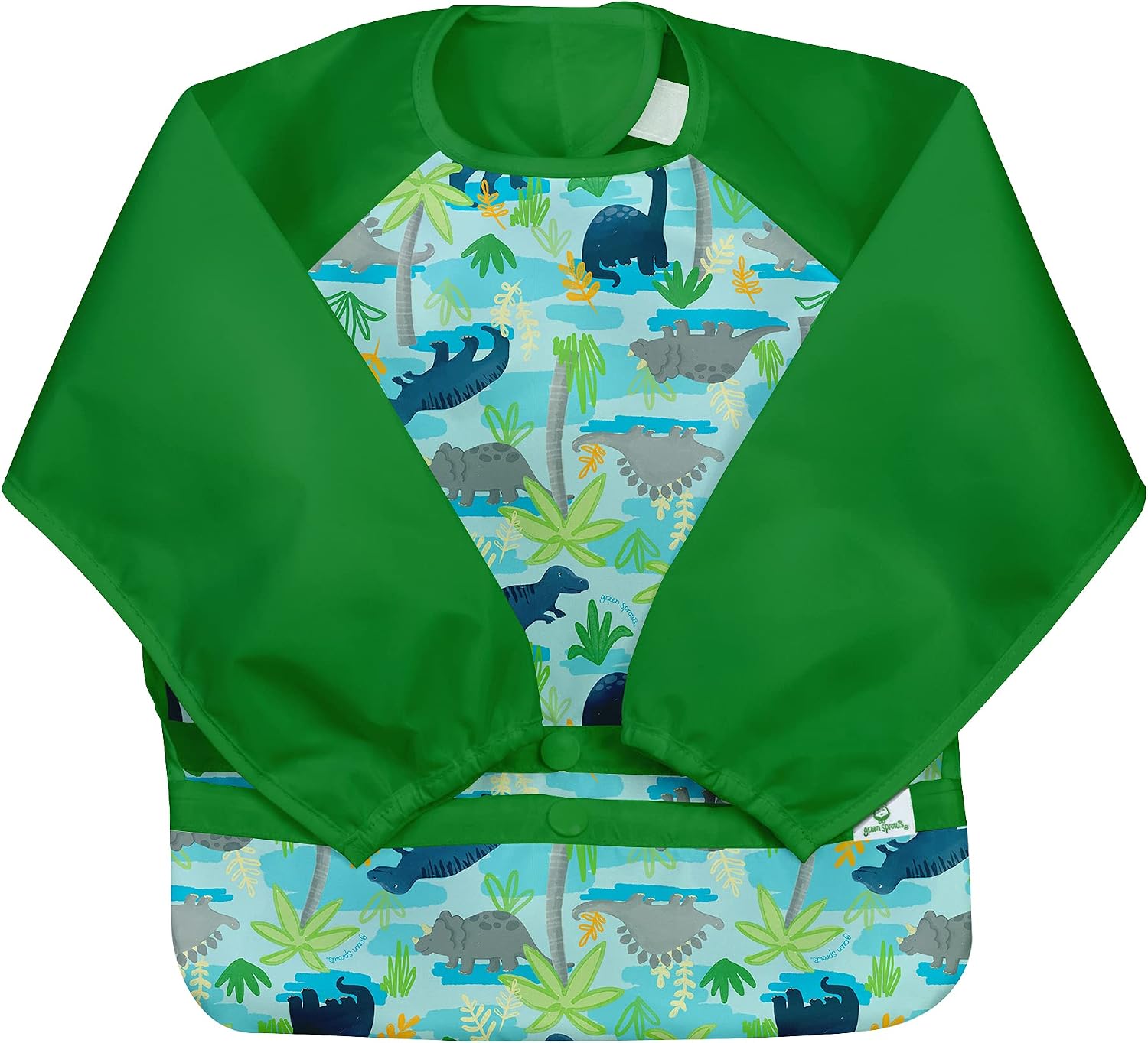 Snap & Go Easy-wear Long Sleeve Bib