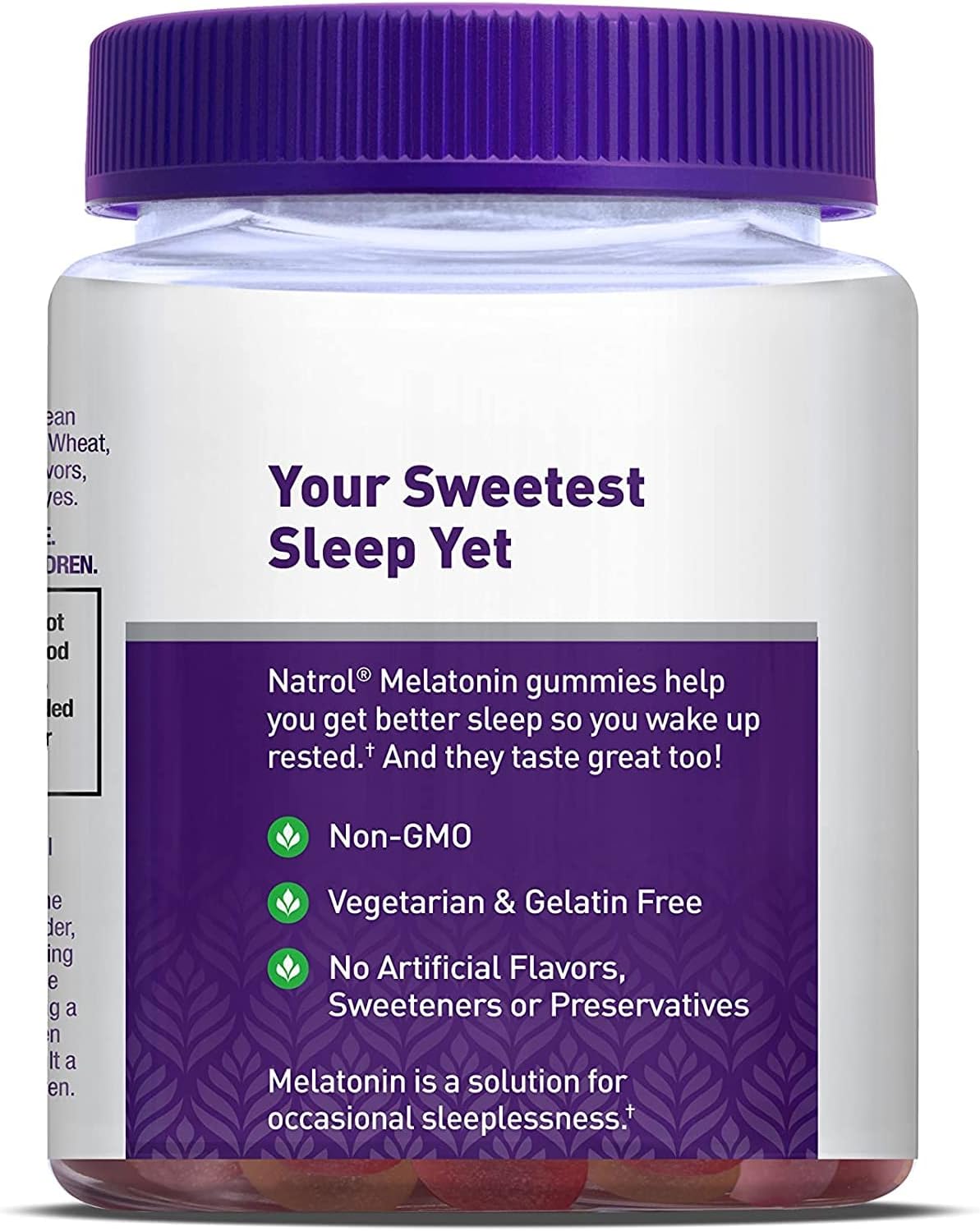 Natrol Melatonin 10 mg Gummies Strawberry - 90 ct, Pack of 5
