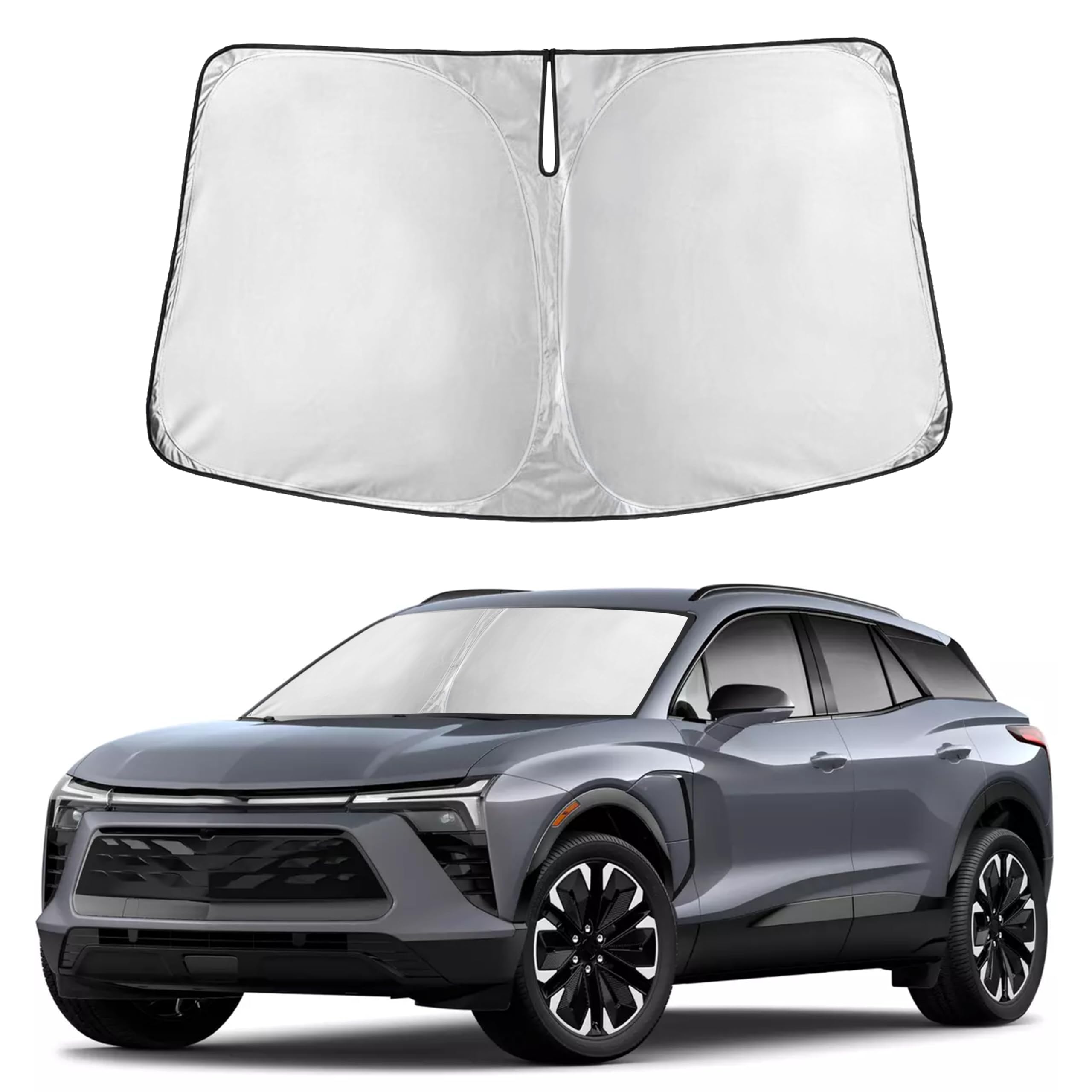 Autovir Windshields Sun Shade Fit for 2017-2022 2023 2024 Chevrolet Bolt Ev