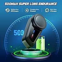 Vista 6 de MAXTO Auriculares Bluetooth M2 para motocicleta, casco de motocicleta Bluetooth 5.0, 6 vías 3280 pies, sistema de comunicación de intercomunicación