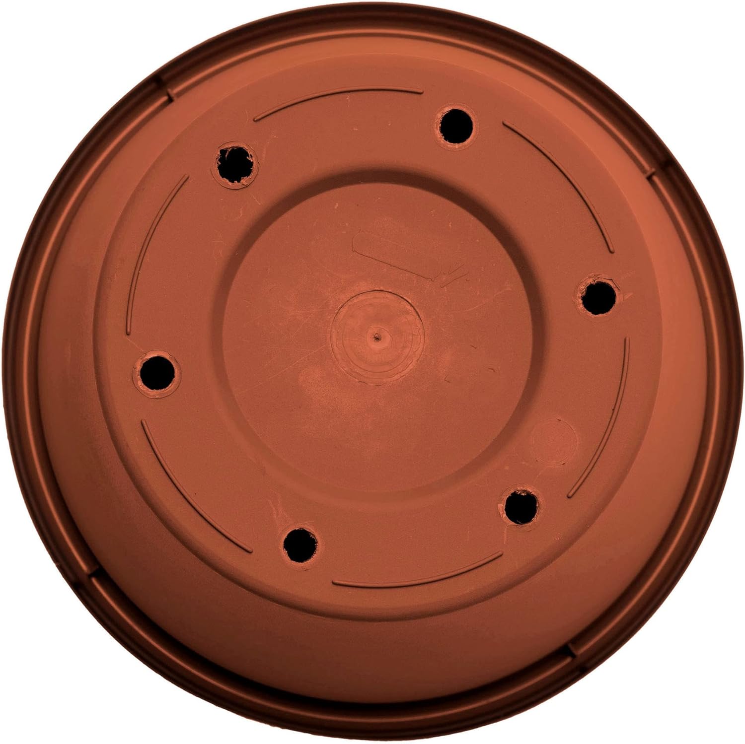 Bloem Terrapot 14.2 in. H x 16 in. Dia. Resin Traditional Terracotta Clay Planter