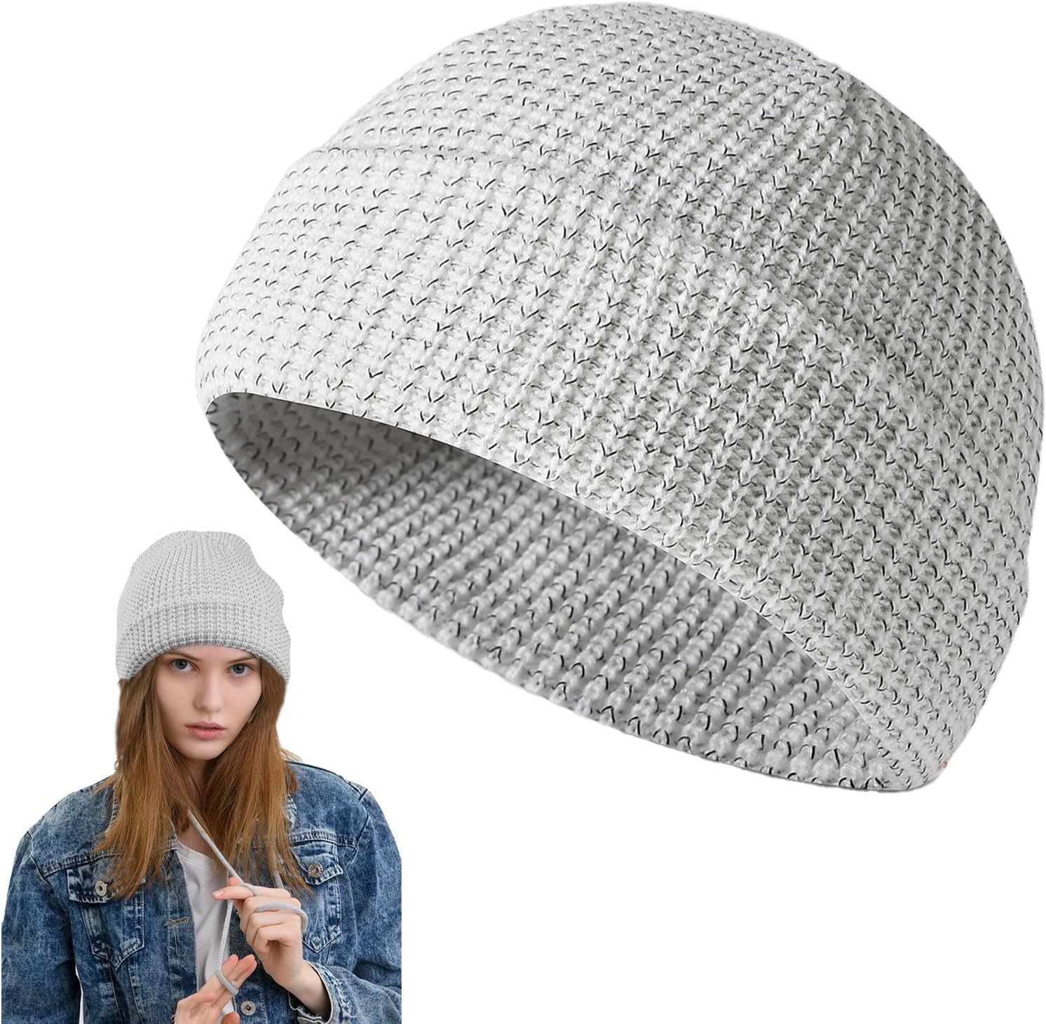 adidas reflective beanie