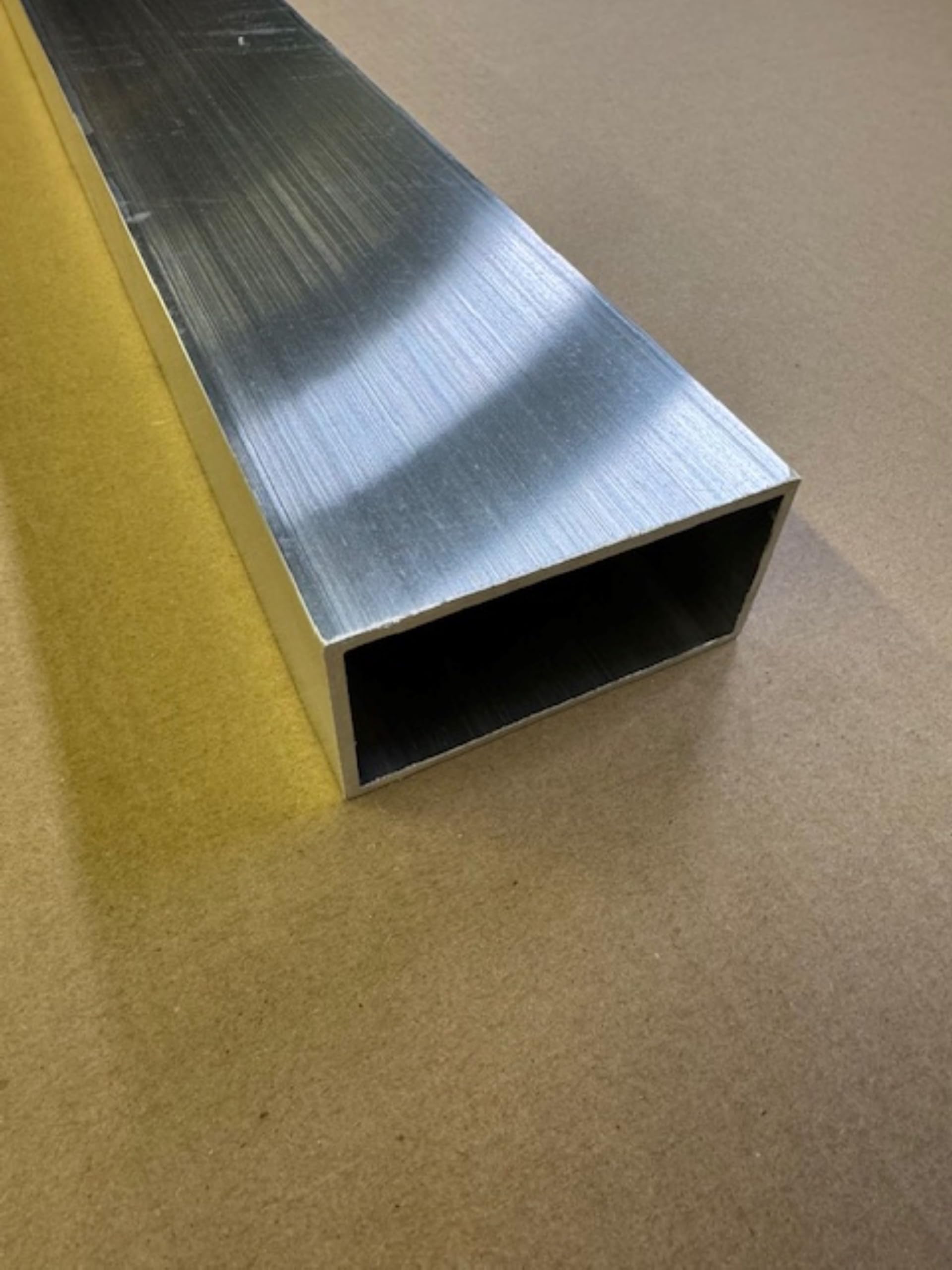 1/8 inch Wall x 2 inch x 4 inch Aluminum Rectangle Tube, 6061 Aluminum