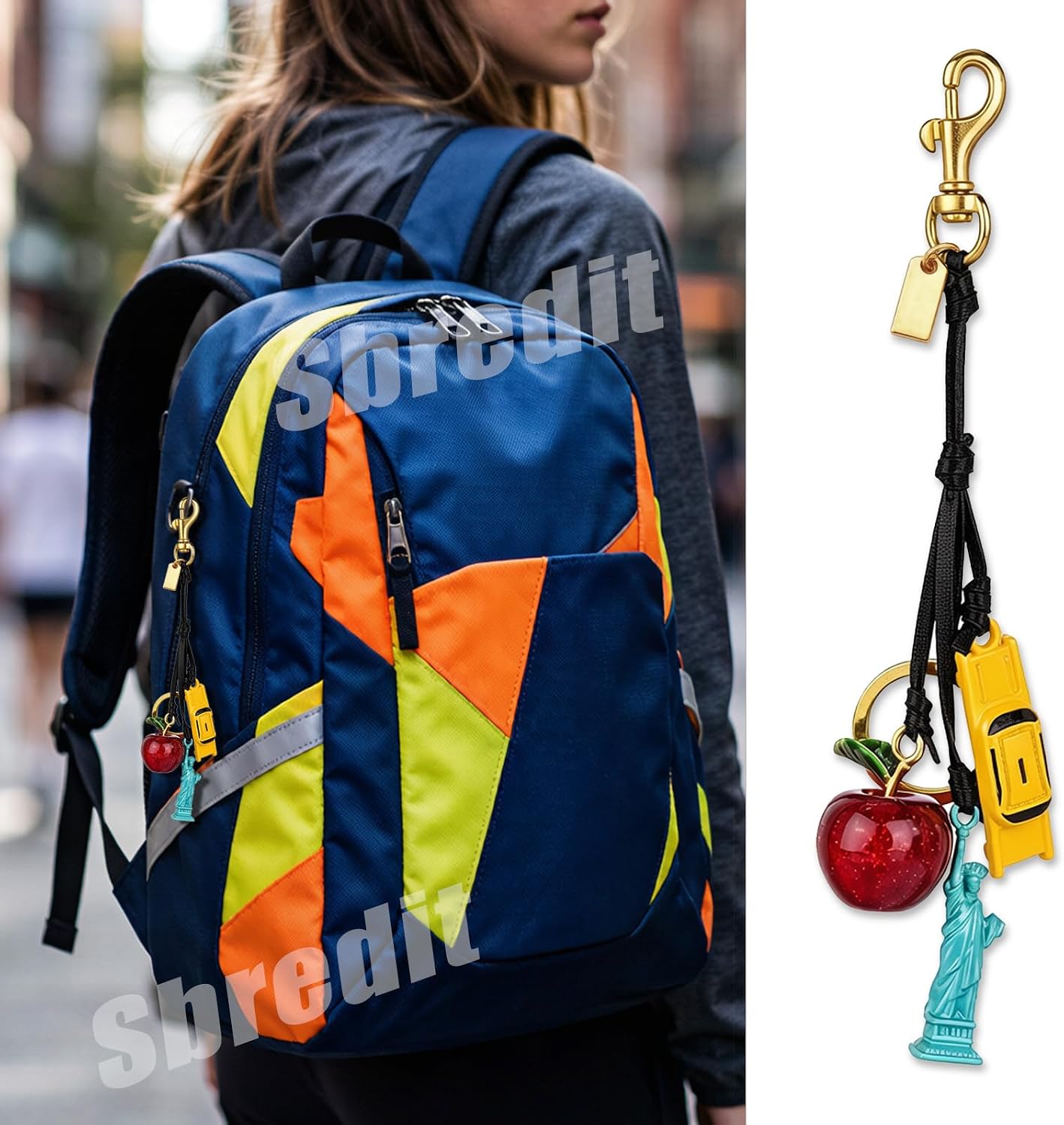 Sbredit Bag Charms,Purse Charm for Handbags,Purse Chain For Women image 3