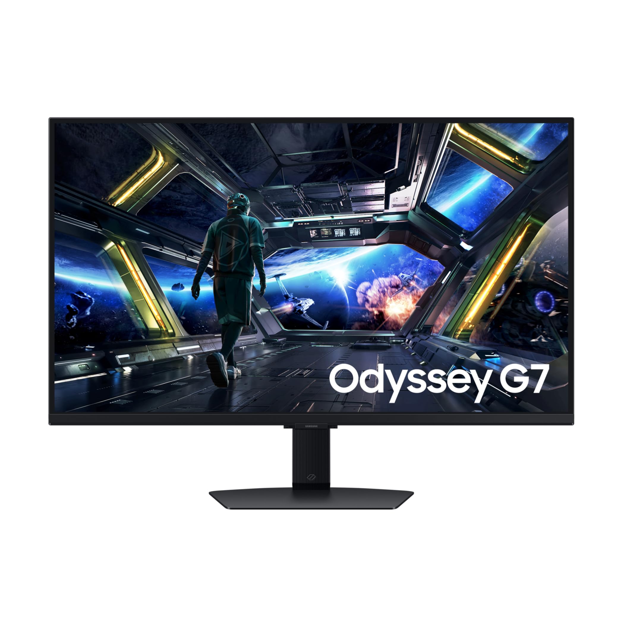 Moniteur PC - Samsung - LS32DG702EUXEN - 32'' - Flat - UHD 4K 3840x2160 - 144Hz - IPS - 0.03ms(GTG) - Flat - HDR400 - 350cd/m²