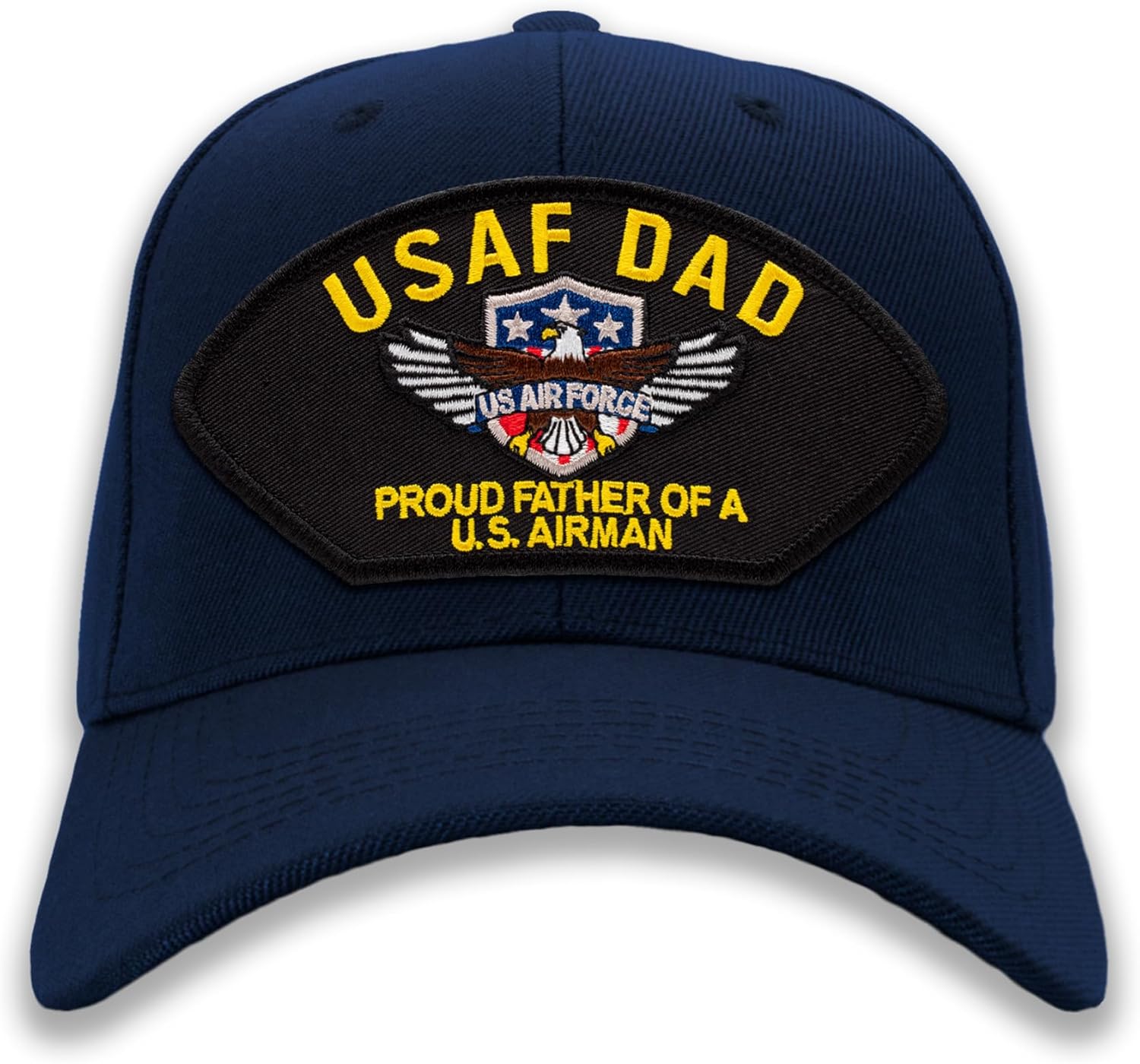 USAF Air Force Dad - Proud Father of a US Airman Ballcap or Trucker Hat
