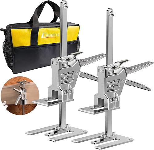 Gato de Brazo Ahorrador de Trabajo (2 Piezas), Elevador de Gatos Multifunción de Acero Inoxidable de 15.5 Pulgadas, Gato Elevador de Herramienta