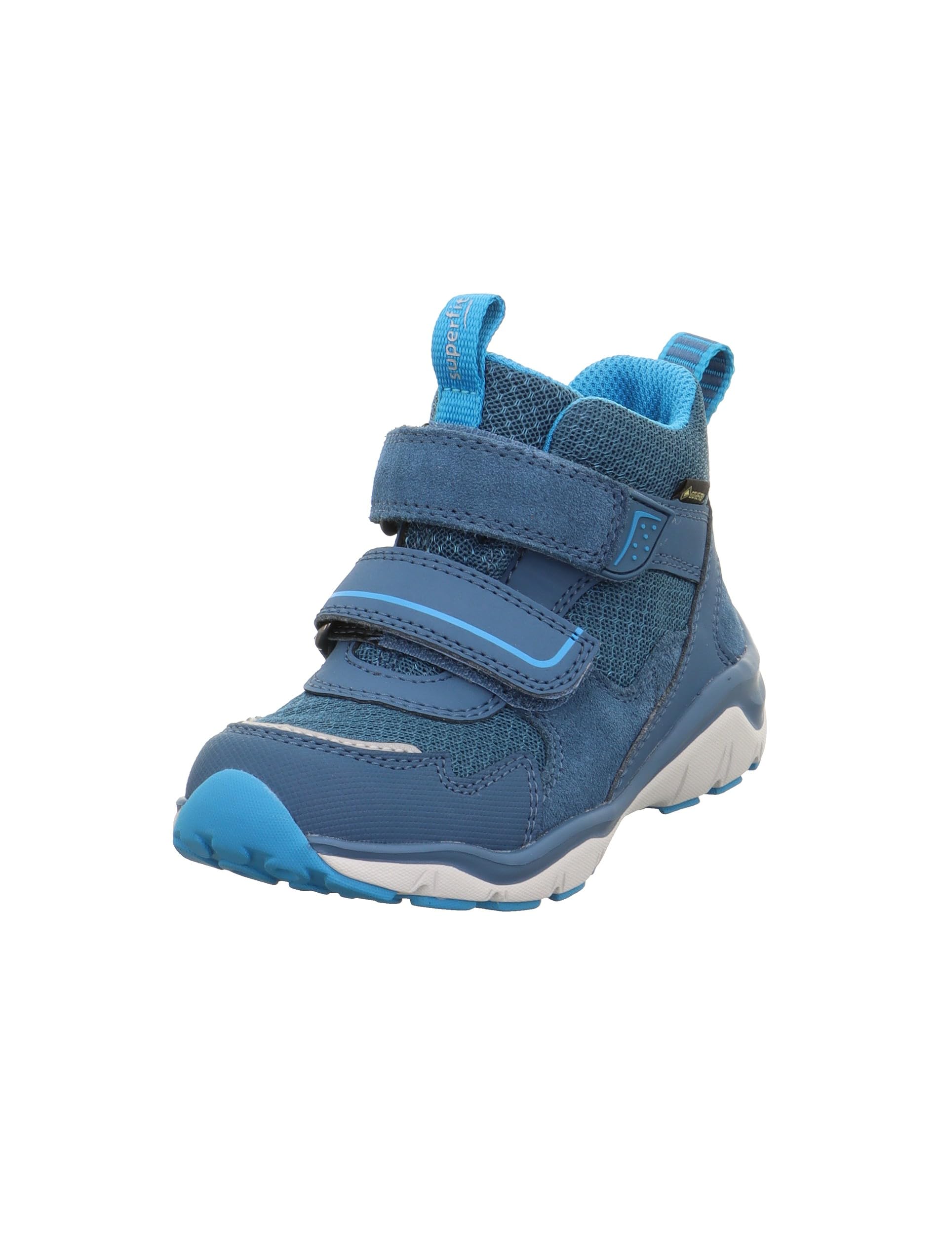 Superfit Boys' SPORT5 Lightly Lined Gore-Tex Trainers, Blue Turquoise 8060, 7 UK Child