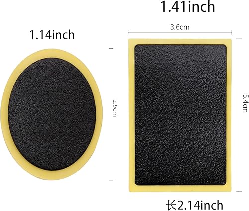 Miniatura 5 de Kit de reparación de neumáticos interiores de bicicleta, kit de parche de tubo de bicicleta con caja de almacenamiento portátil para ciclismo,