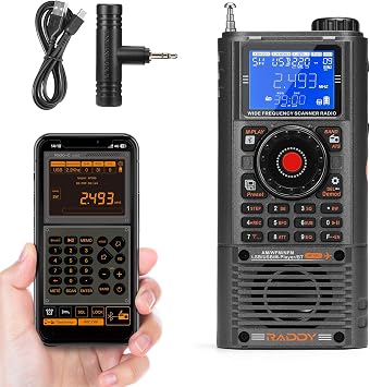 Raddy RF780 Portable Shortwave Radios SSB All Band Receiver