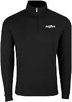 Vista 38 de Vantage Apparel Jersey con cremallera de un cuarto de béisbol de la liga menor