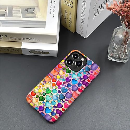 Vista 206 de SEized Funda compatible con iPhone 14 Pro Max, funda colorida de tablero de ajedrez para niñas, mujeres, niños y hombres, funda de protección