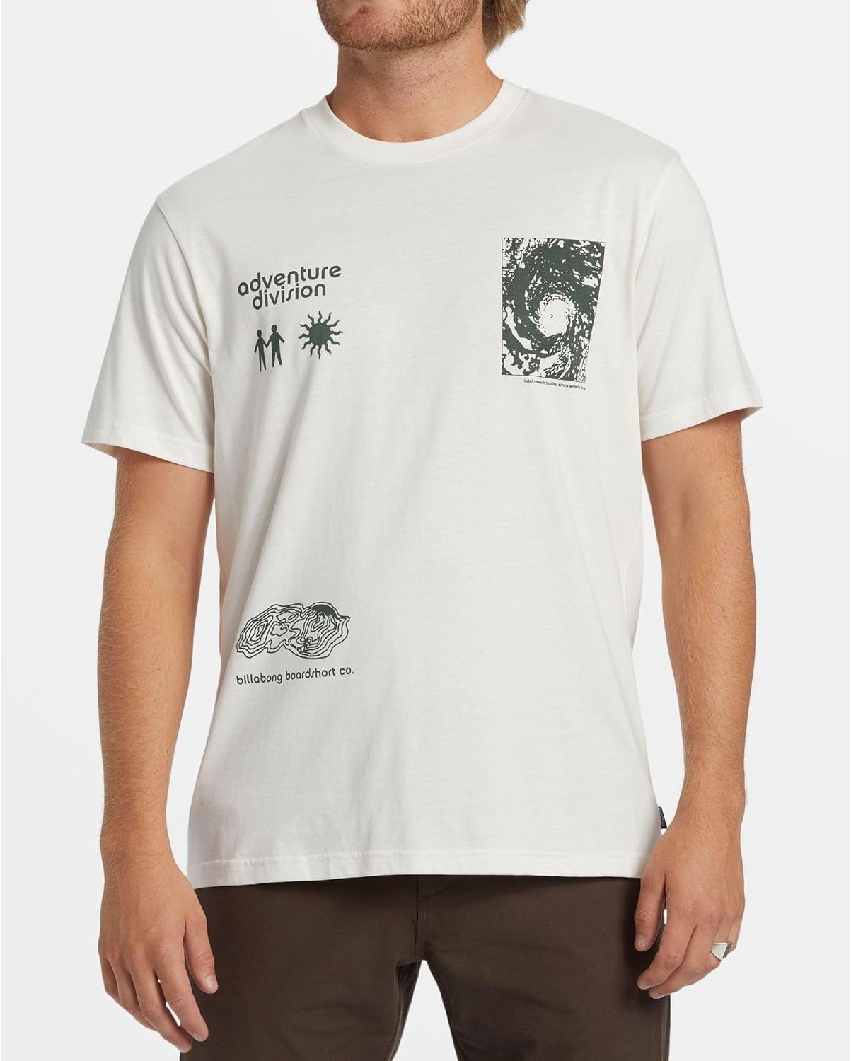 Billabong Men's Tidal Research Short Sleeve T-Shirt