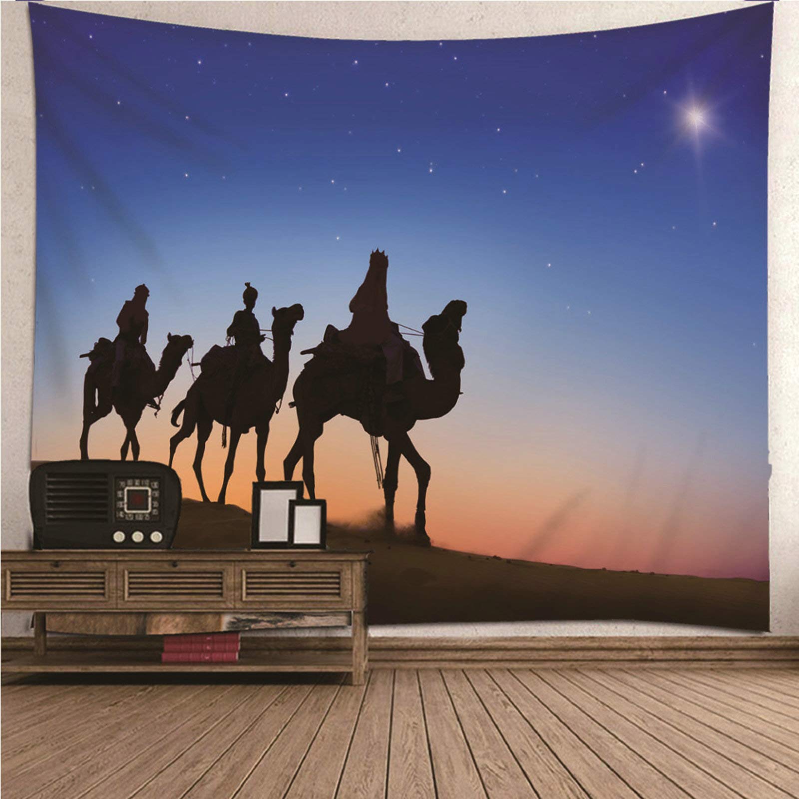 Tapiz de poliester lavable de 150x130cm con impresion 3D de alta definicion
