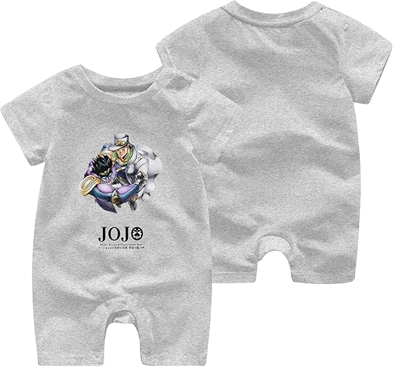 Amazon Co Jp ベビー ロンパース 0 2歳 Jojoジョジョの奇妙な冒険黄金の風 新生児半袖 綿 赤ちゃん 春夏服 ベビー服 半袖ロンパース 多色選択 出産祝い ファッション
