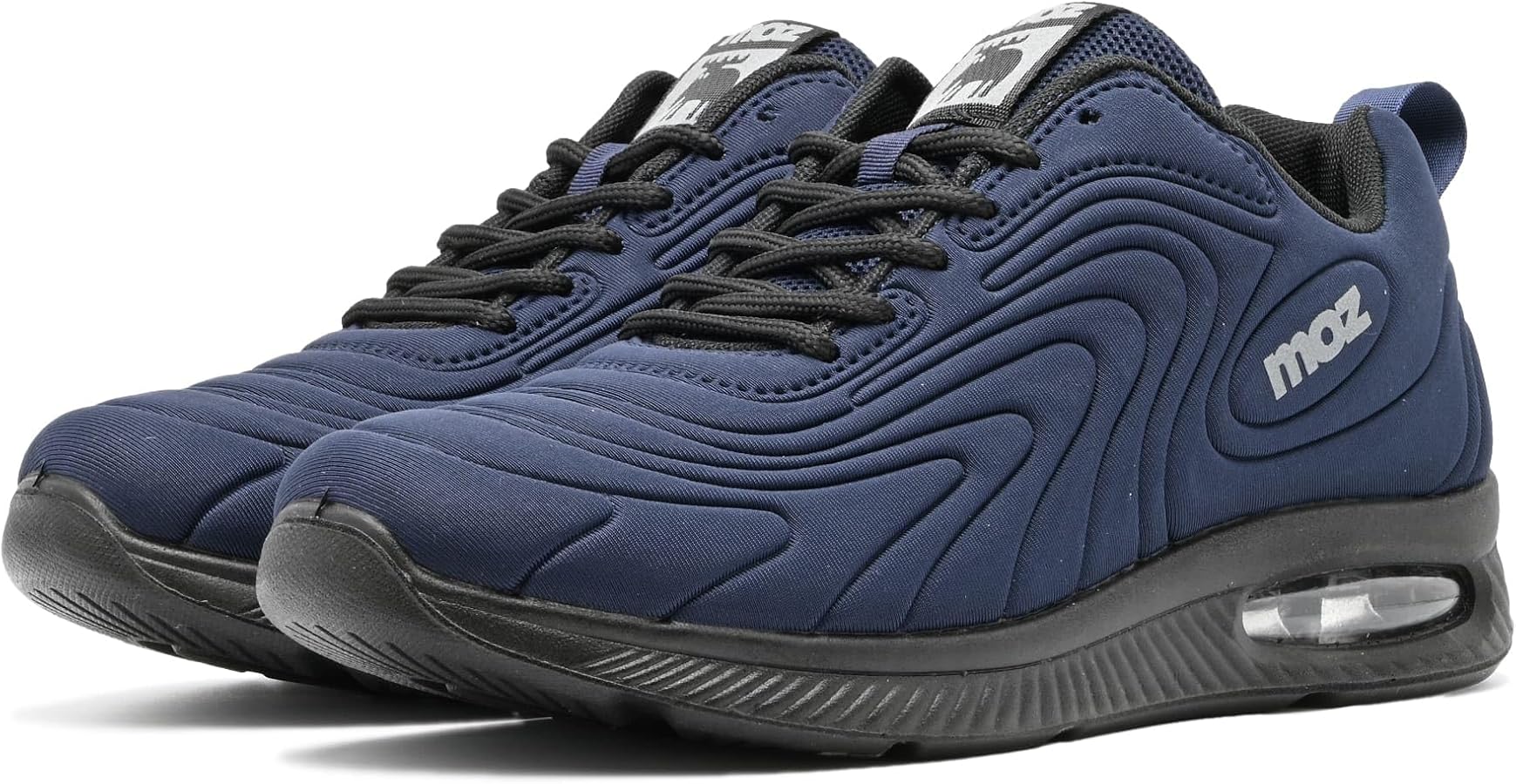 Amazon | [モズ] メンズ スニーカー エアソール 衝撃緩和 ウォーキング