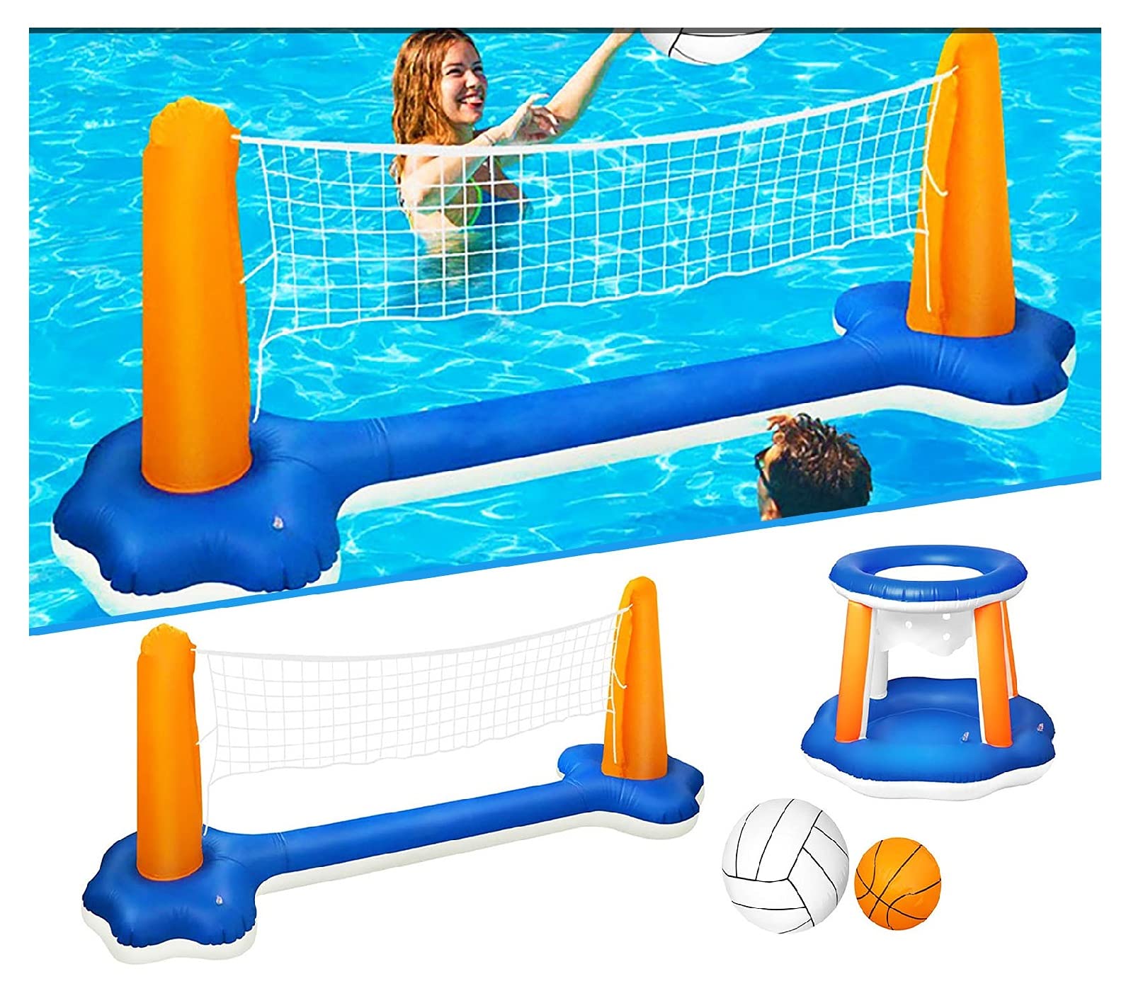 Intex opblaasbaar volleybal net kopen