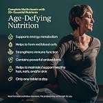 New Chapter Every Woman's One Daily 55+ - Multivitamin for Women - Supports Immune, Bone & Vision Health - Gentle on the Stomach - Non-GMO, Gluten Free, Dairy Free, Vegetarian & Kosher - 30 Tablets