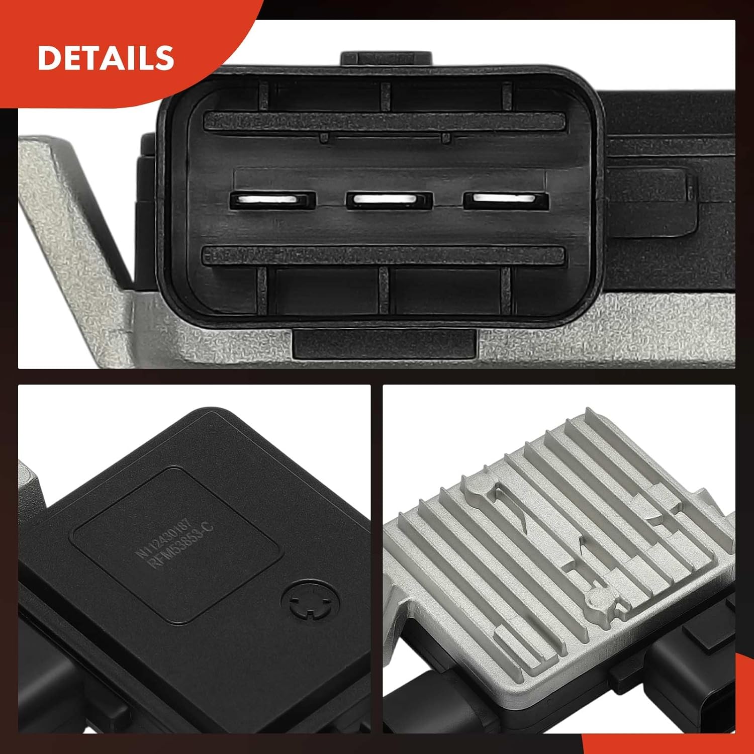 A-Premium Engine Radiator Cooling Fan Control Module Compatible with Kia Sportage 2017-2021 & Hyundai Tucson 2016-2018, 1.6L 2.0L