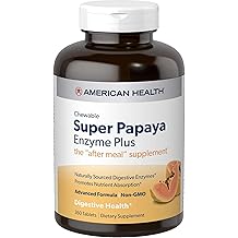 American Health Products Super Papaya Enzyme Plus 360 Tablets
