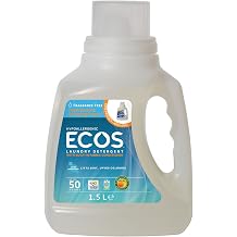 Ecos Free and Clear Laundry Detergent, 50 oz