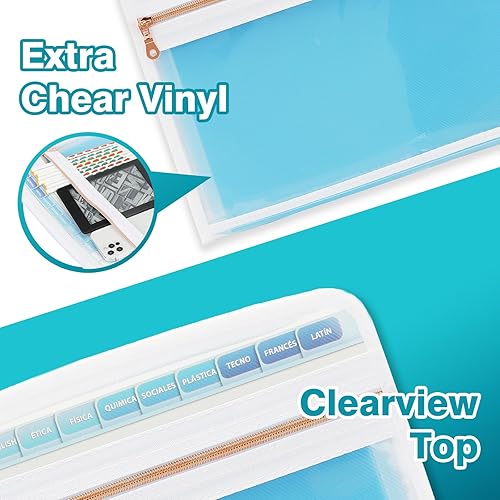 Miniatura 6 de Organizador de carpetas de archivos expandible de 13 bolsillos, carpeta organizadora de archivos de acordeón, 12 bolsillos, carpetas de archivo