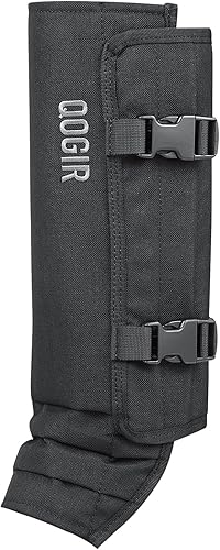 Miniatura 7 de QOGIR Paquete de 3 polainas de serpiente protectores de serpiente duraderos para caza, polainas de polaina de serpiente para hombres y mujeres,