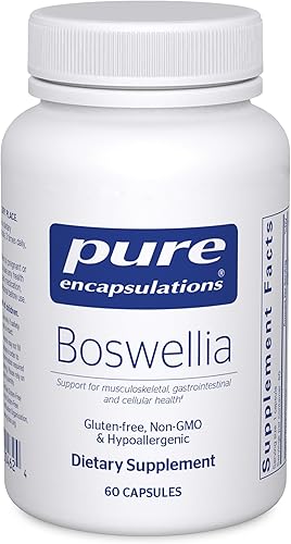 Pure Encapsulations Boswellia Suplemento - para la salud de las articulaciones, gastrointestinales y tejido conectivo - Apoya las articulaciones