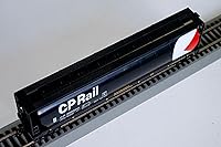 Vista 6 de Bachmann Trenes - Tolva de grano cilíndrica canadiense de 4 bahías - Pacífico canadiense - Escala HO, gris, 8