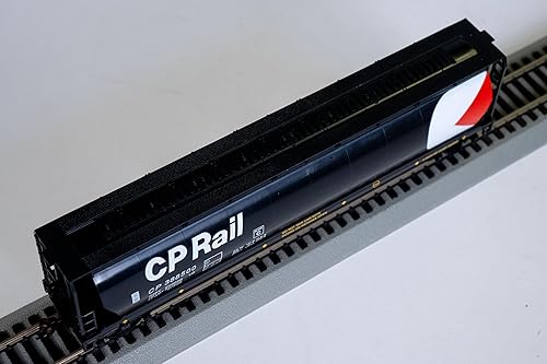 Miniatura 6 de Bachmann Trains - Tolva cilíndrica canadiense de grano de 4 bahías - Pacífico canadiense - Escala HO, gris, 8