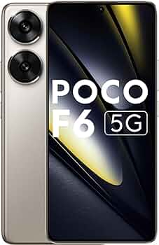 POCO F6 12gb 256gb Titanium Color : Amazon.in: Electronics