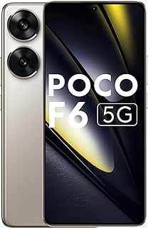 Poco F6 5G Titanium 8GB RAM 256GB ROM
