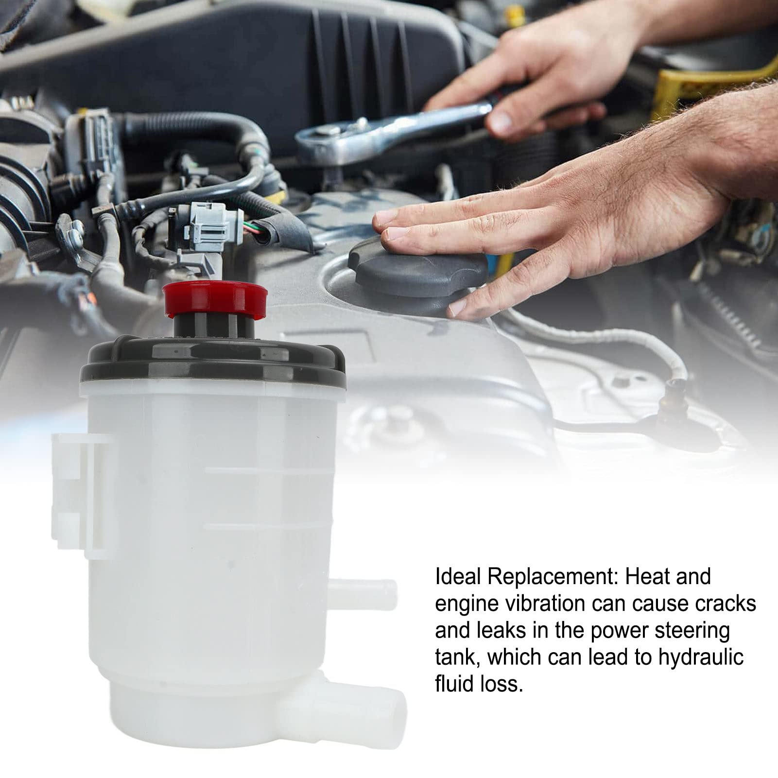 Furulu Power Steering Pump Reservoir Bottle 53701-SDA-A01 For Honda Accord 2003 2007 - View #5
