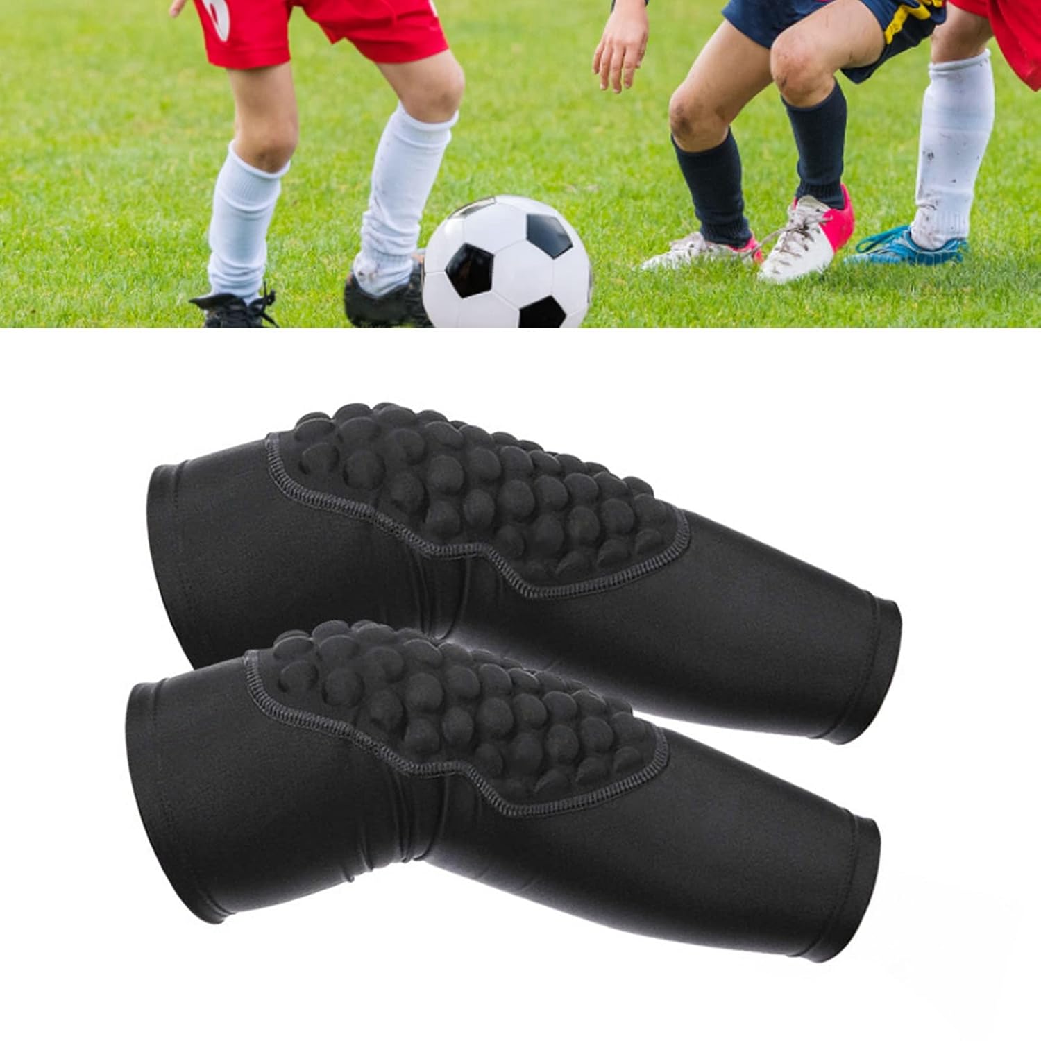 Estink Kids Protective Knee Pads, Lightweight, Breathable and Impact Soft and Strong for Sports, with Sweat Conduction, Wear and Shock Absorbing - Ideal for (Knee