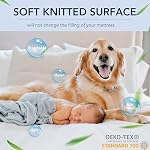 2 Pack Twin Size Waterproof Mattress Protector, Breathable, Noiseless Mattress Cover, 8"-21" Fitted Deep Pocket Mattress Protector Pad Cover - Cooling Smooth Soft,38"x 75"(White)