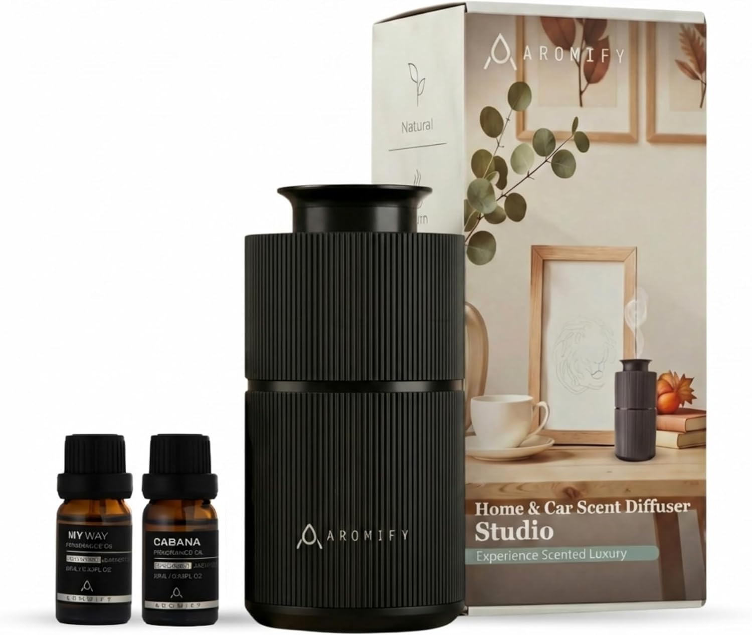 Difusor de Aromas Eléctrico Recargable Portátil 20 ml Aromify