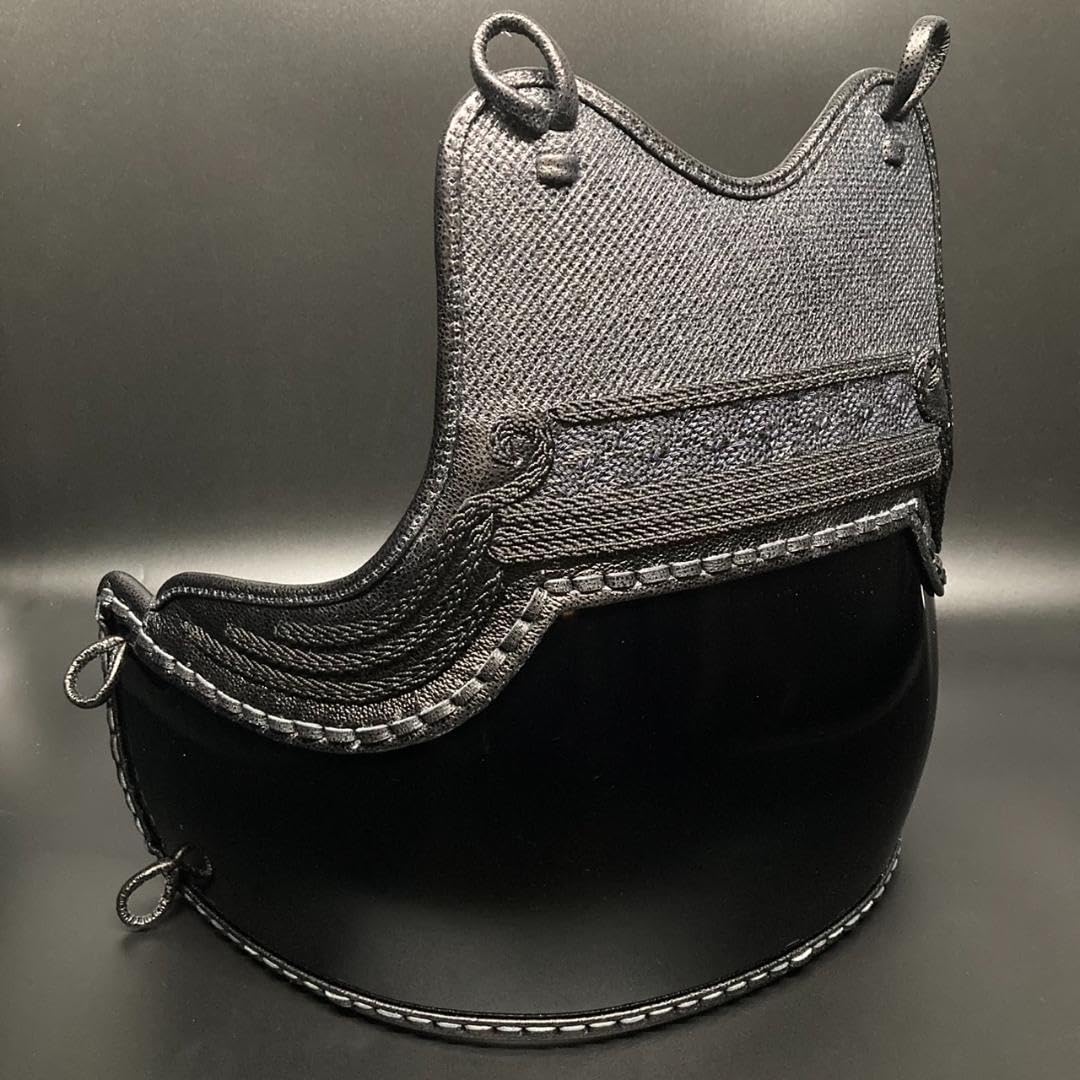 Amazon.co.jp: 特上クロザン革胸 濃紺ナナメ刺波千鳥 50本型樹脂胴  