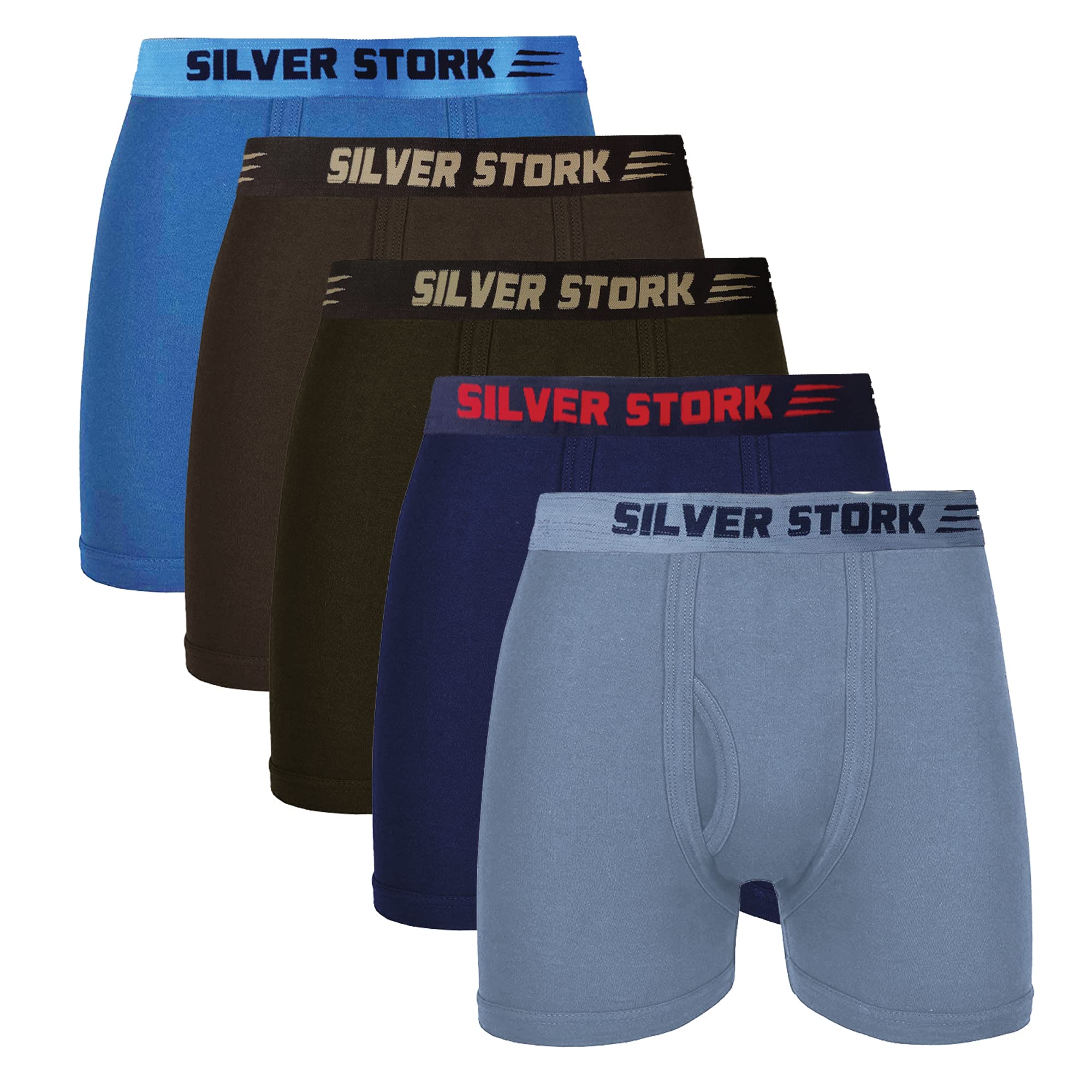 trnkページ Buy SILVER STORK Men's Cotton Trunks (Pack of 5) (GUIDE SUPER