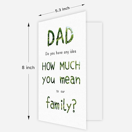 Miniatura 2 de Divertida tarjeta de cumpleaños para papá de hijo hija, tarjeta del día del padre, tarjeta de felicitación de cumpleaños para papá de niños - How