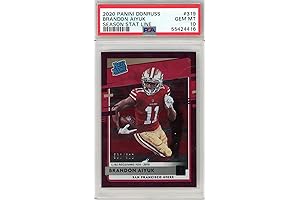 2020 Panini Donruss Brandon Aiyuk #319 Season Stat Line Rookie Rc Football Card