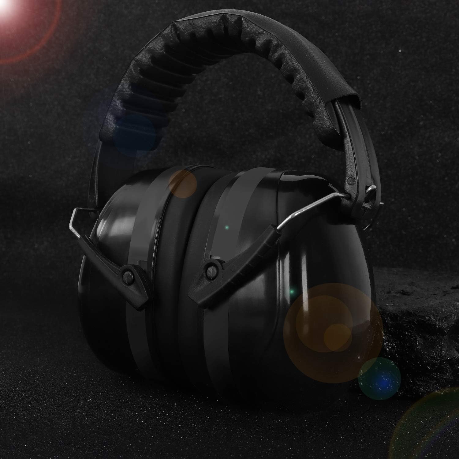 Shooting Ear Protection Earmuffs, Gun Safety Glasses, Earplugs, Protective Case - Image 3