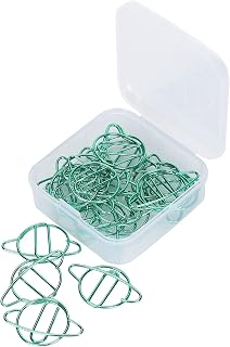 Funny Planet Shape Paper Clips for Document Organization Home Office