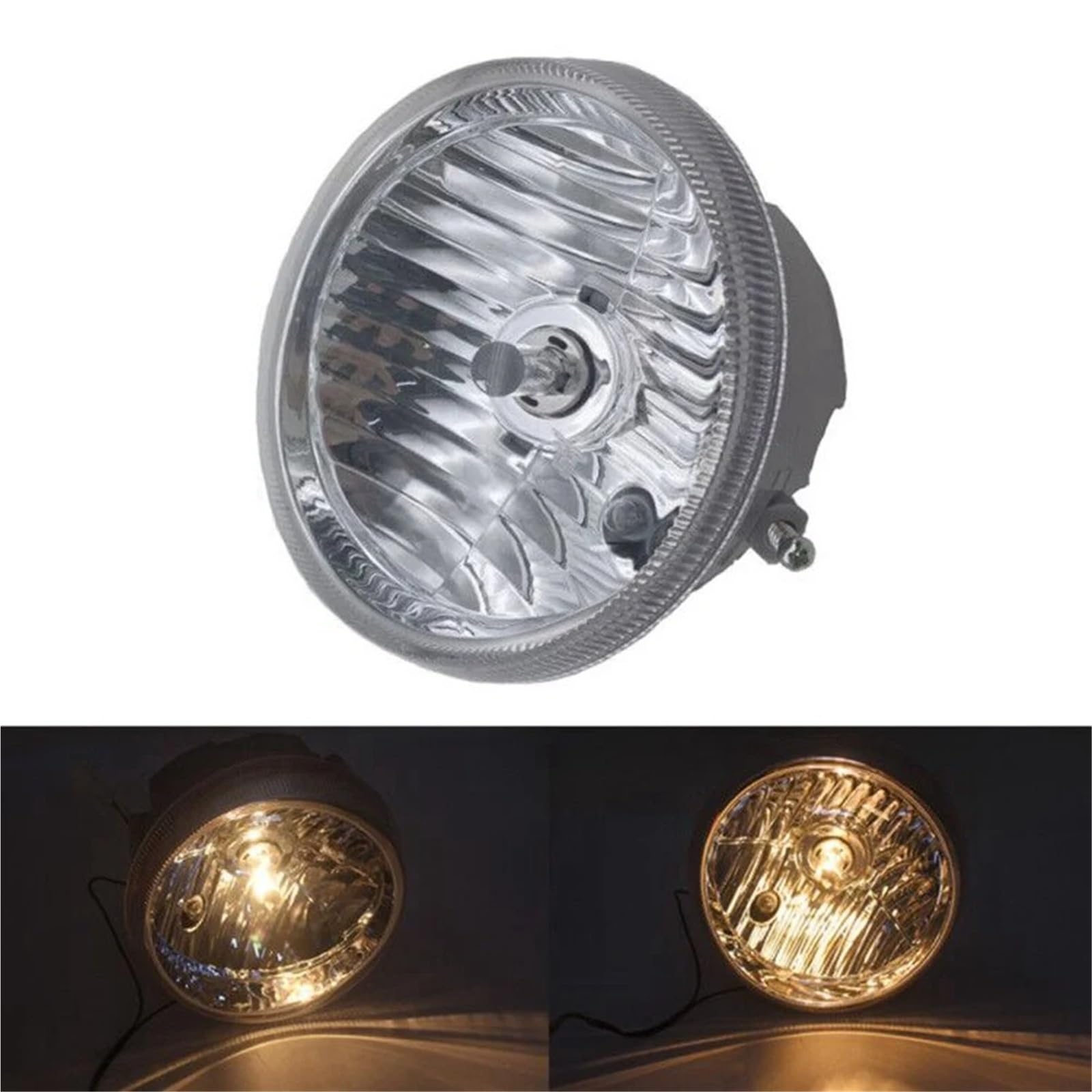 Moto Conjunto Faros Delanteros Para Vespa LX 125 150 (gris) Faro Delantero Motocicleta Luz Faro Rm22