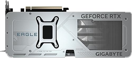 Gigabyte GeForce RTX 5070 EAGLE OC ICE SFF 12G Graphics Card - 12GB GDDR7, 192bit, PCI-E 5.0, 2587 MHz Core Clock, 3 x DP 2.1a, 1 x HDMI 2.1b, NVIDIA DLSS 4, GV-N5070EAGLEOC ICE-12GD - 10