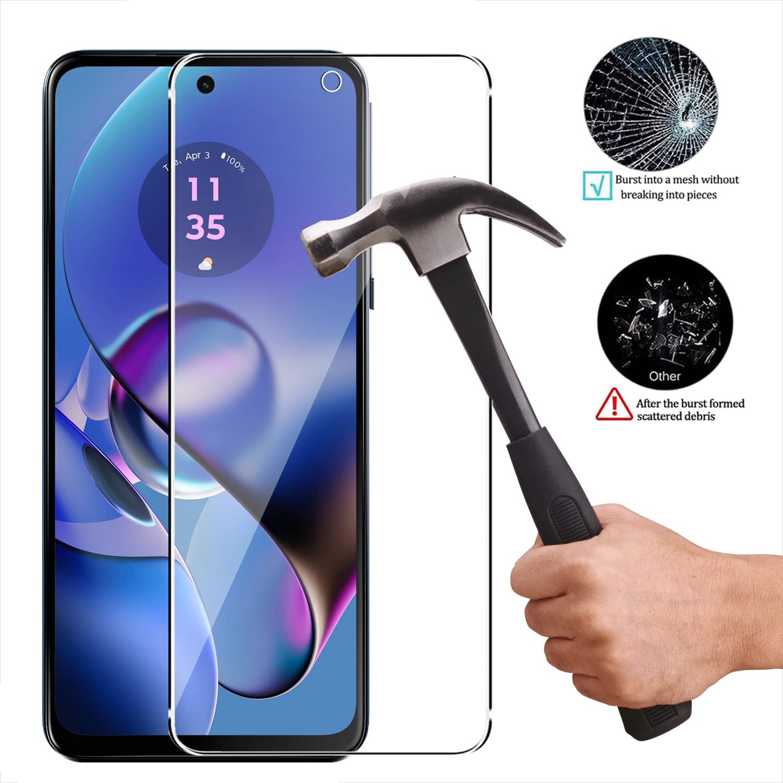 Vetro Temperato Motorola 2 Protezioni Schermo In Vetro Temperato - Foto 7