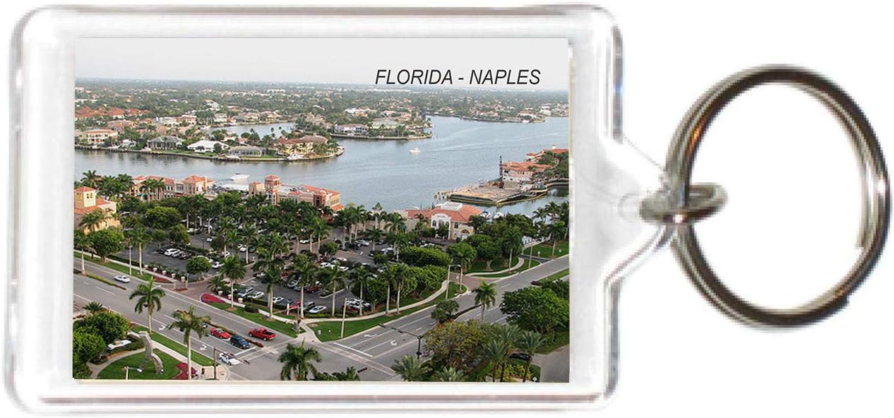 Florida USA United States Acrylic Keychains KeyRings Holders - 6