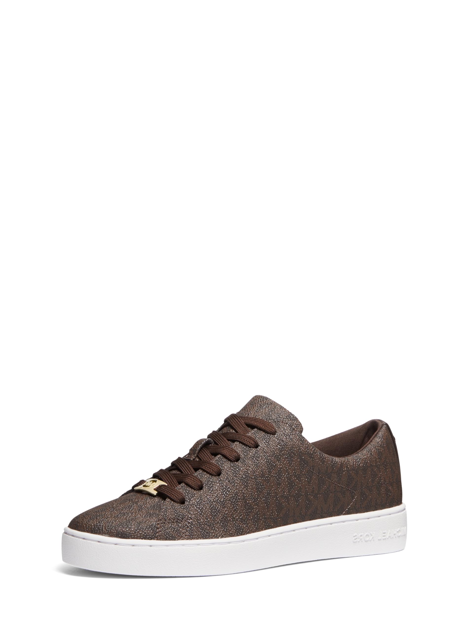 Michael Kors 43R4KTFS1B-​200 Keaton Lace UP Sneakers Donna, Brown EU 41