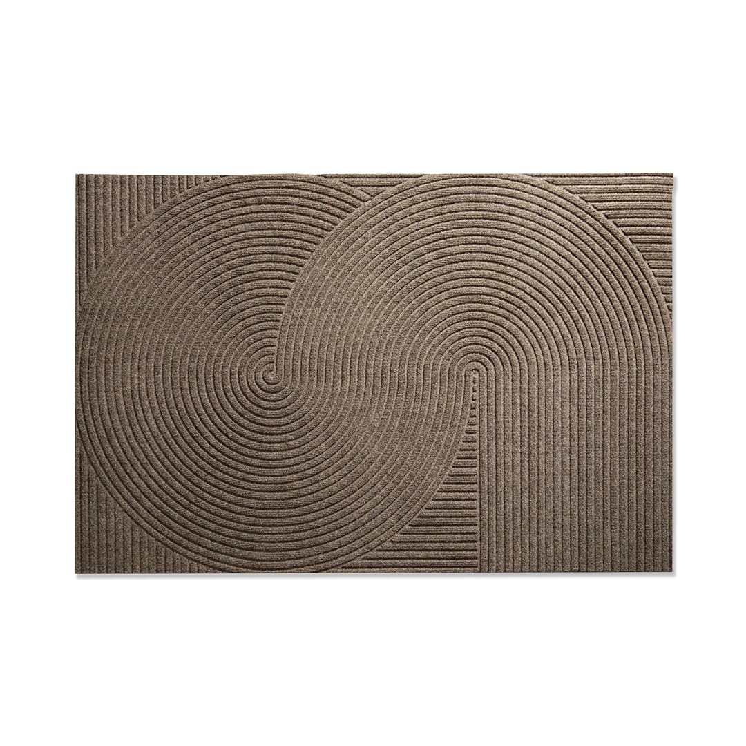 Sand Front Door mat Indoor Outdoor Rug Waterproof Scandinavian Home Decor Fall Doormat 3x4 entryway Rug - Beige