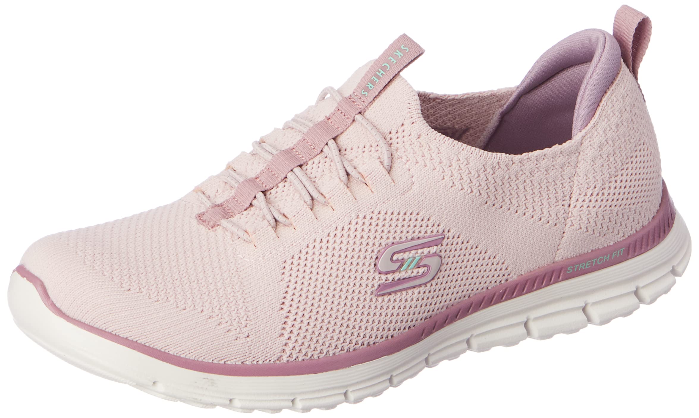 Skechers Womens Luminate - Shes Magnificent Mve Sneaker - 3 UK (104075), Pink (B0BM65DW4Q) Amazon Price History, Amazon Price Tracker