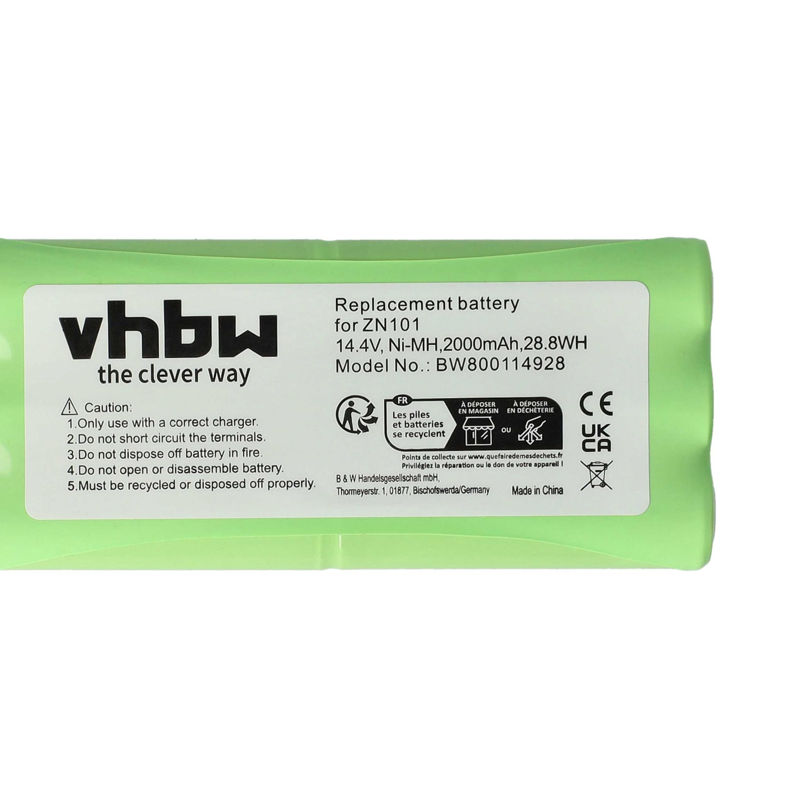 vhbw batteria compatibile con VBot T270